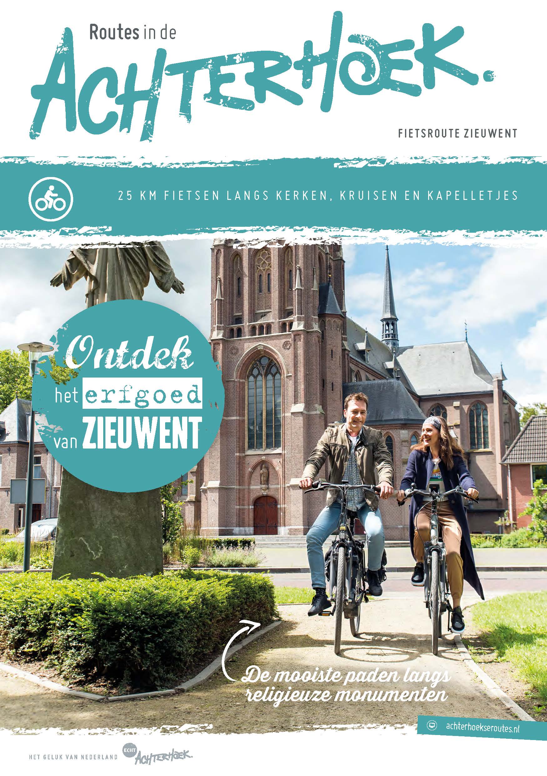 Beschreven fietsroute; Langs kerken, kruisen en kapelletjes