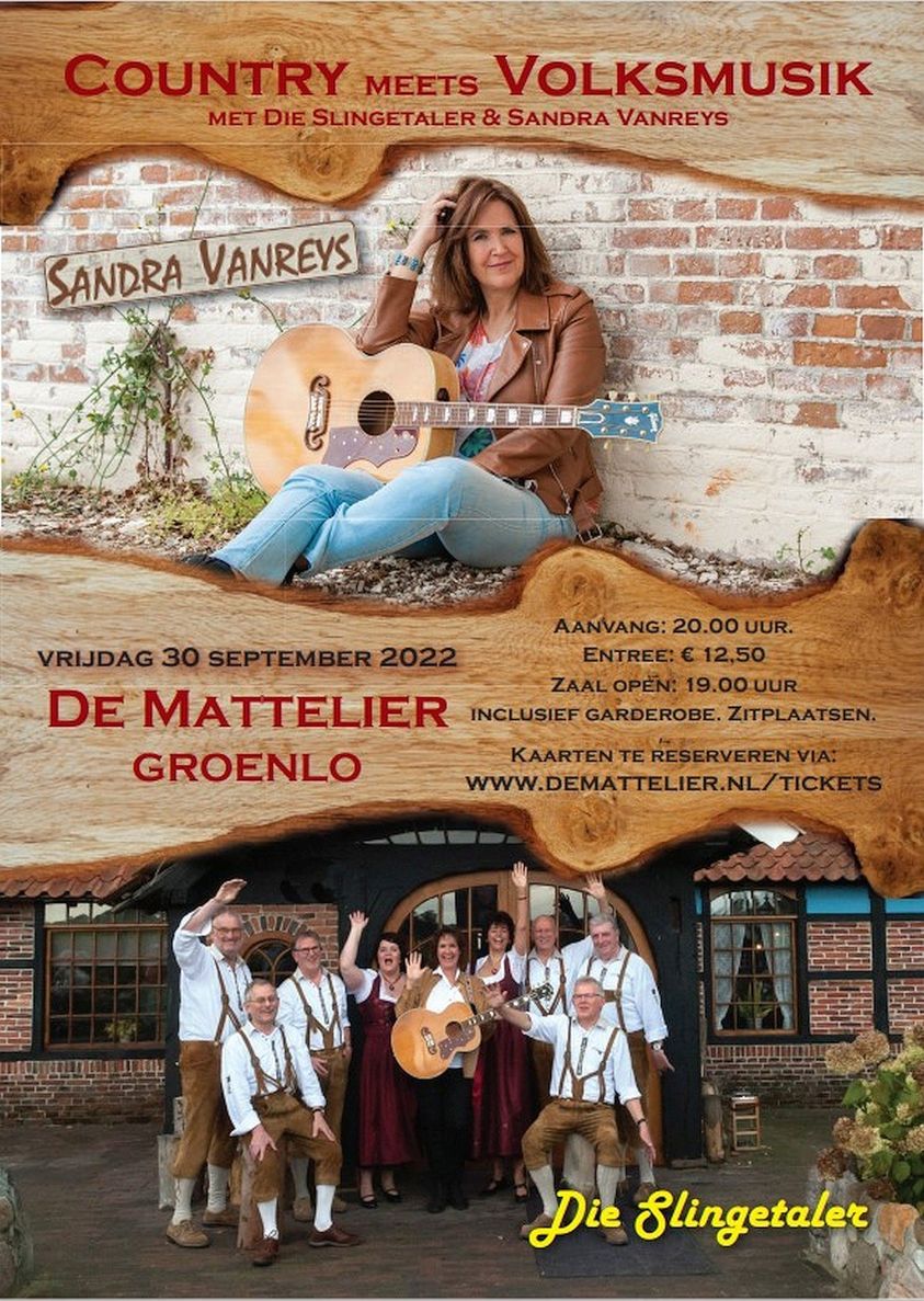 Country meets Volksmusik; Die Slingetaler & Sandra Vanreys