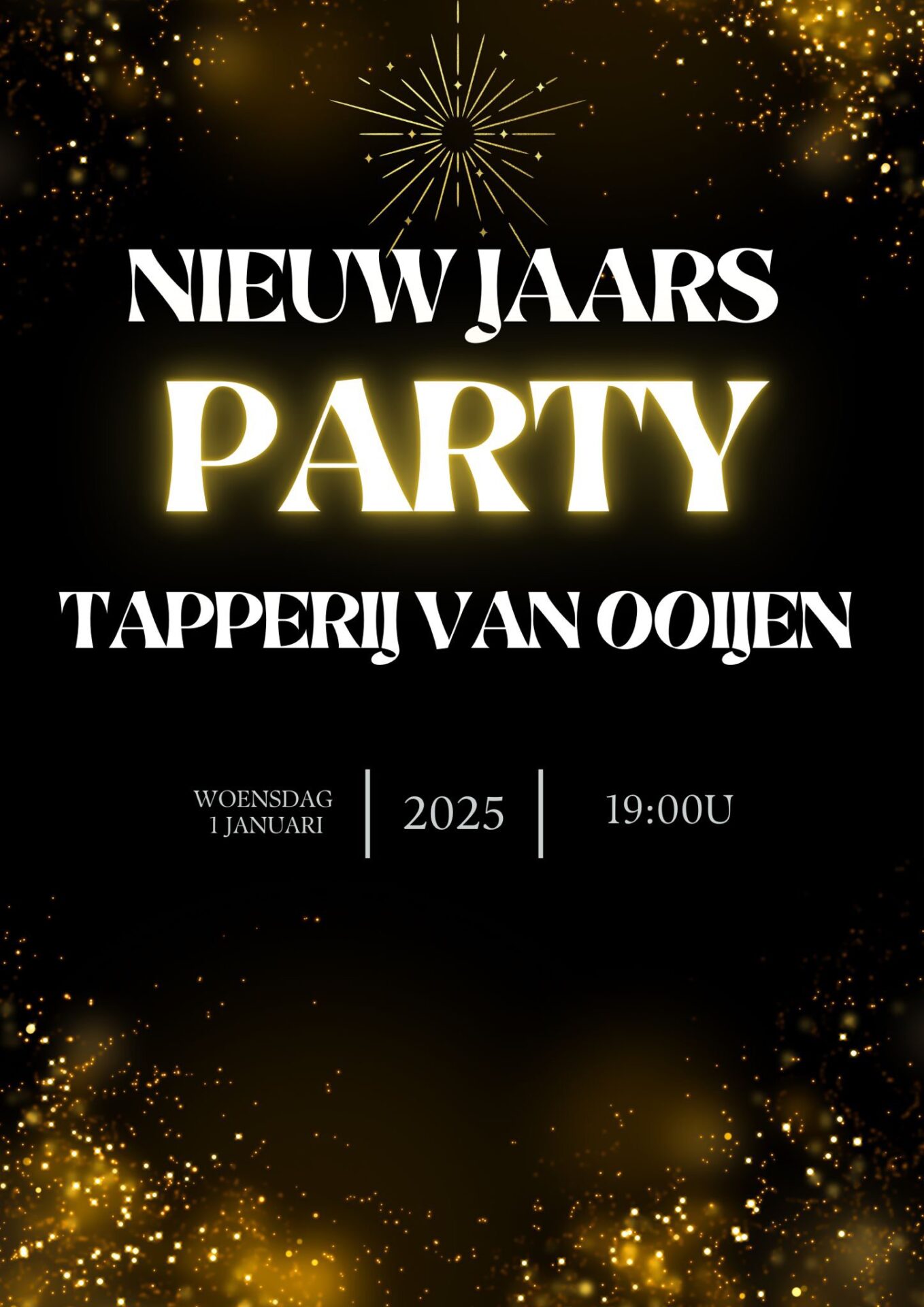 Nieuwjaarsparty 2025 - Tapperij van Ooijen