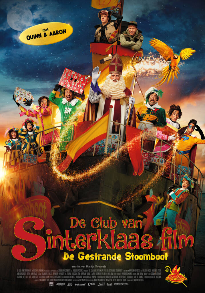 Kinderfilm: De Club van Sinterklaas en de gestrande stoomboot