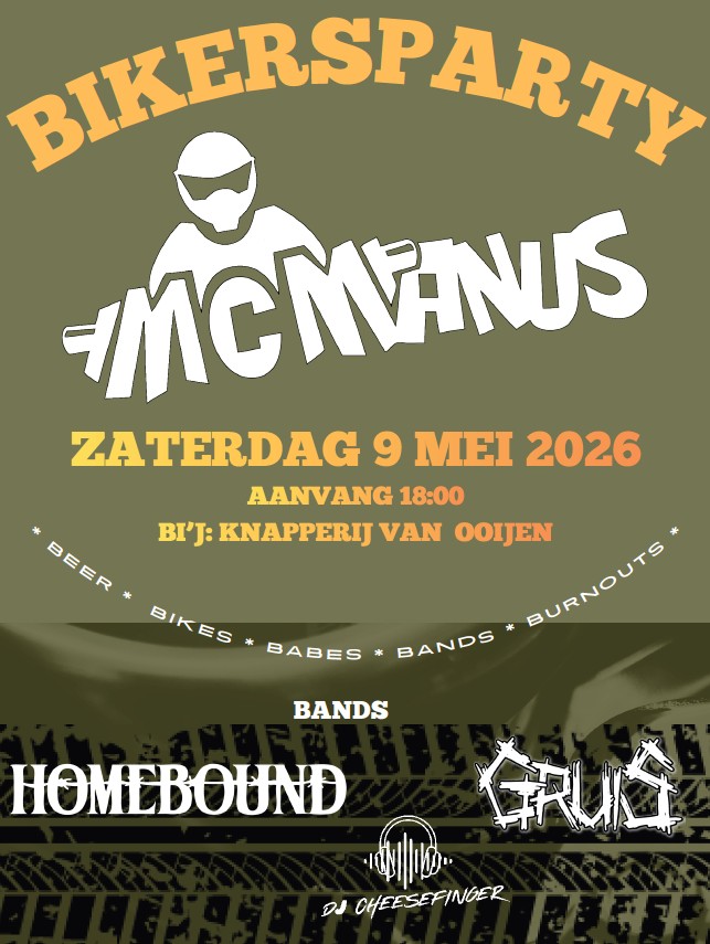 Bikersparty McManus Lichtenvoorde